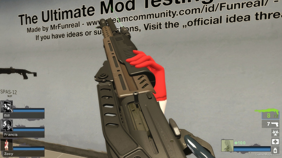 CODMW2023 - Reclaimer 18 Pump-action (Chrome Shotgun) [Sound fix Ver,request]