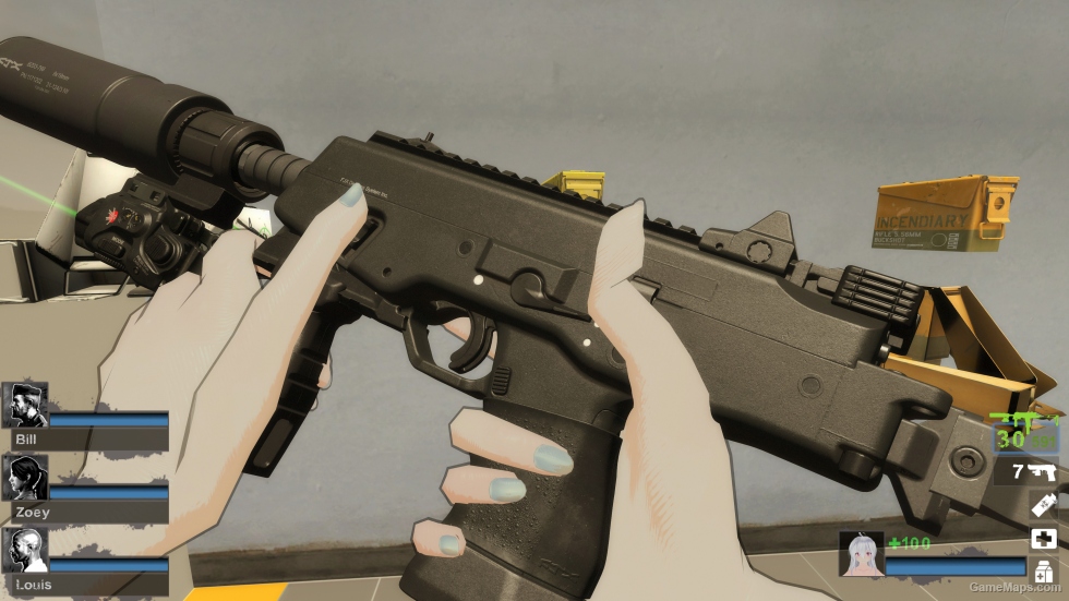 CODMW2023 FJX HORUS-SD (Silenced SMG) v2 [Sound fix Ver]