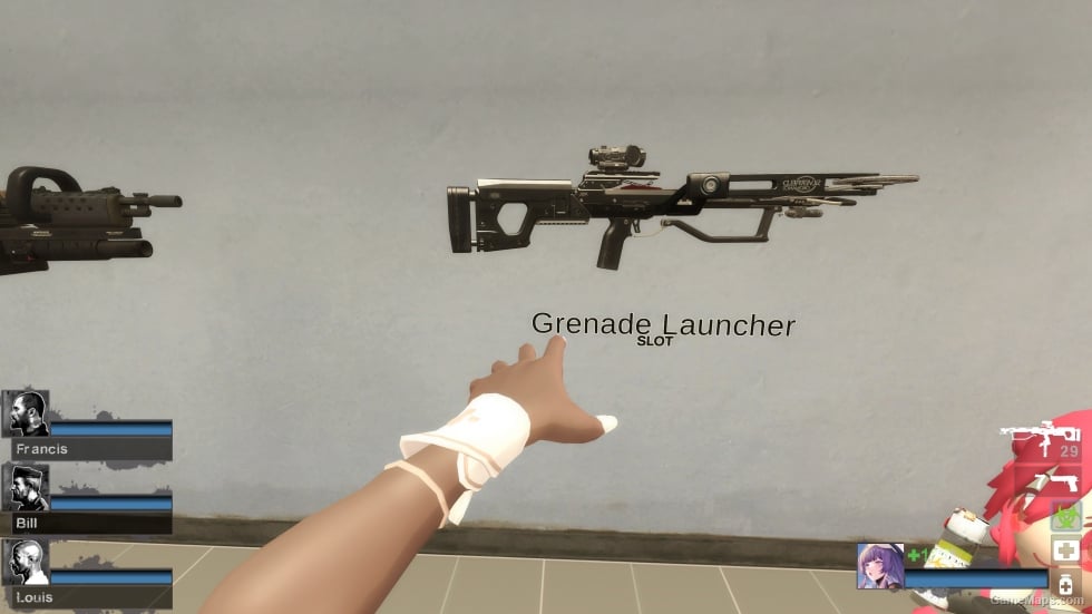 CODMW22 Crossbow replace Grenade Launcher (Sound fix Ver)