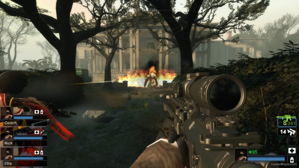 CODMW22 M4 Fog of War (M16A2)