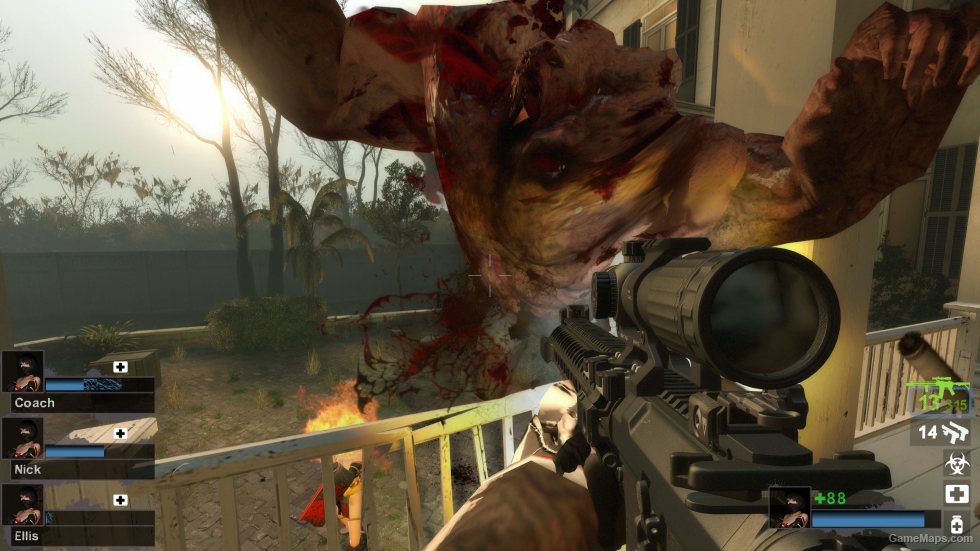 CODMW22 M4 Fog of War (M16A2)