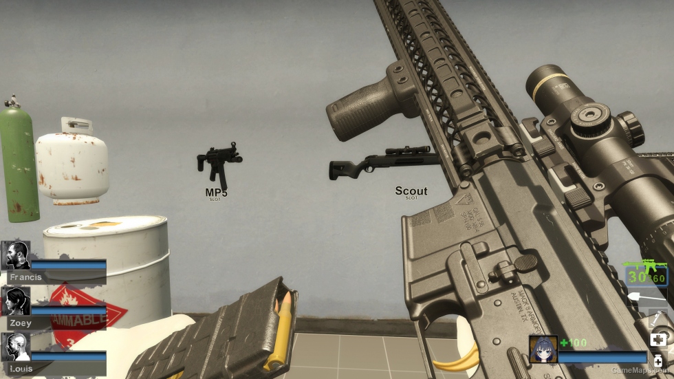 CODMW22 M4 Fog of War (SG552) [request, Sound fix Ver]