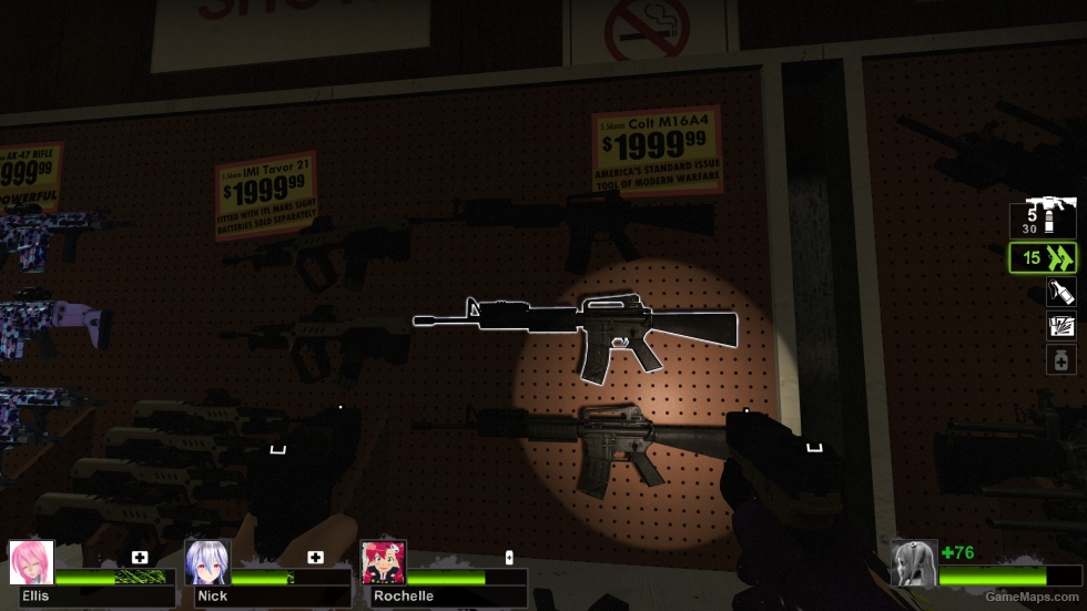 CoDMW2 M16A4 (for SCAR) v4