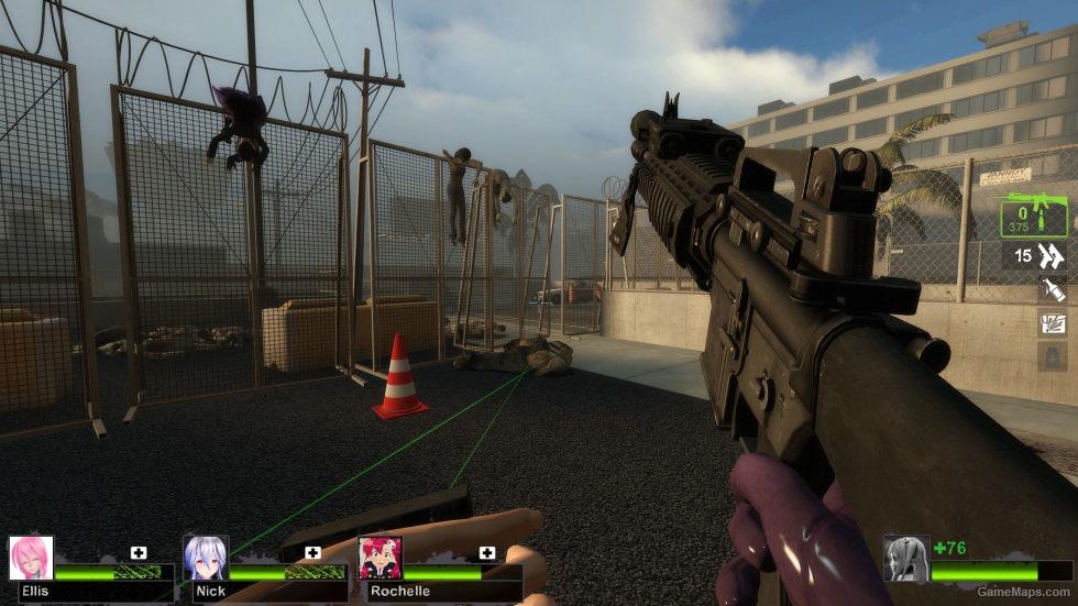 CoDMW2 M16A4 (for SCAR) v4