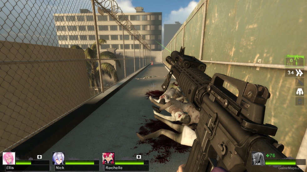 CoDMW2 M16A4 (for SCAR) v4