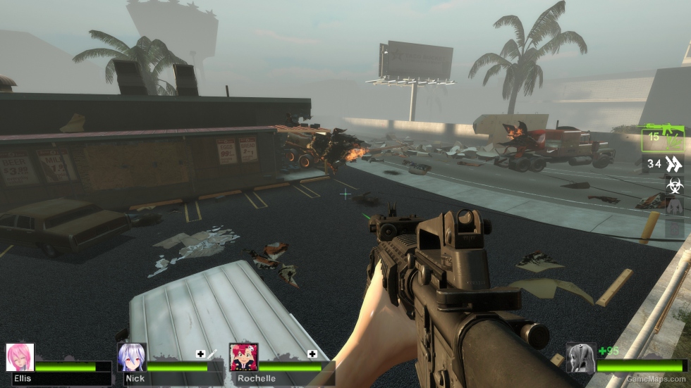 CoDMW2 M16A4 (for SCAR) v4