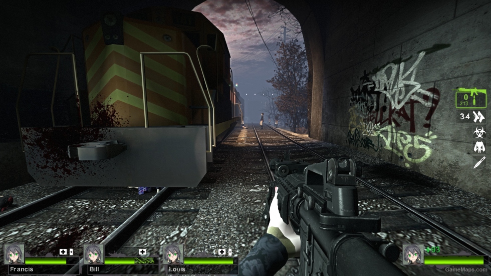 CoDMW2 M16A4 (for SCAR) v4