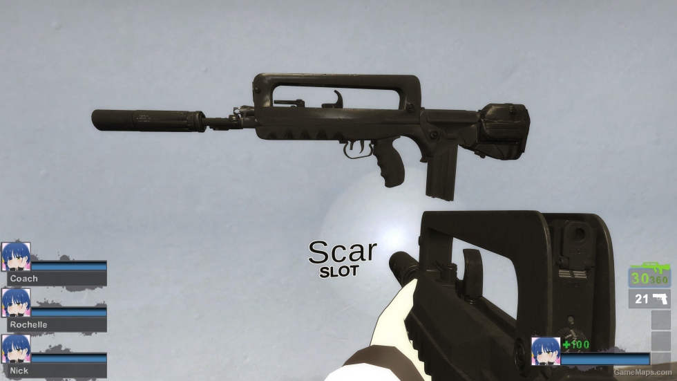 CODMW FAMAS F1 SD Black [Desert Rifle] (Sound fix Ver)