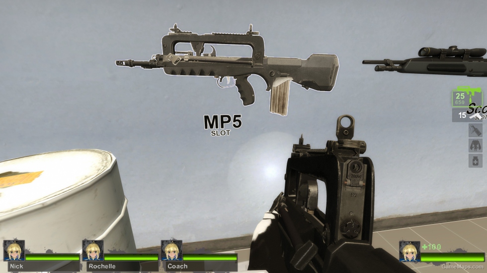 CODMW Famas melee animation remakes [MP5N] (request)