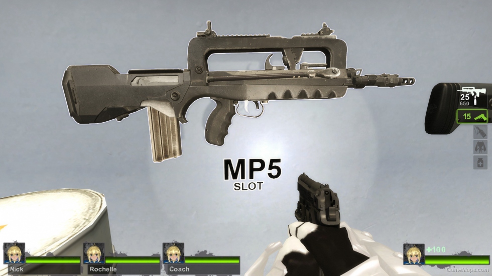 CODMW Famas melee animation remakes [MP5N] (request)