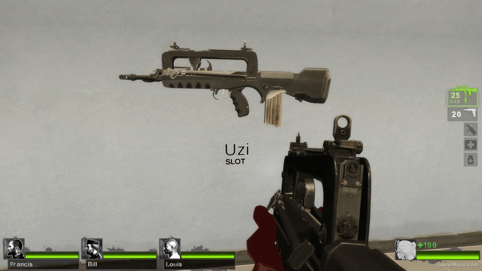 CODMW Famas melee animation remakes [uzi] (request)