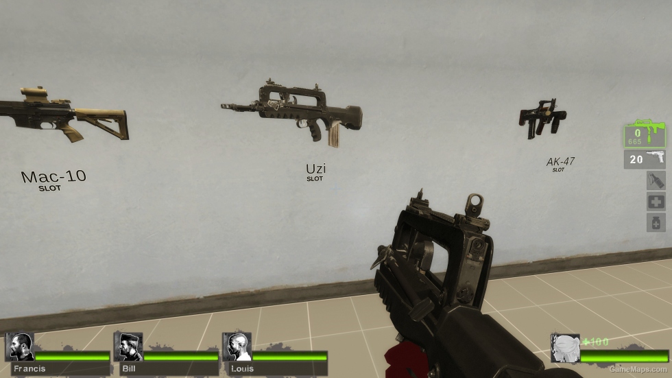 CODMW Famas melee animation remakes [uzi] (request)