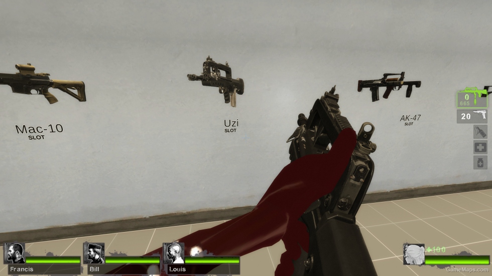 CODMW Famas melee animation remakes [uzi] (request)