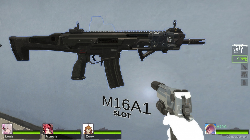 CODMW Heckler & Koch HK433 (M16A2)