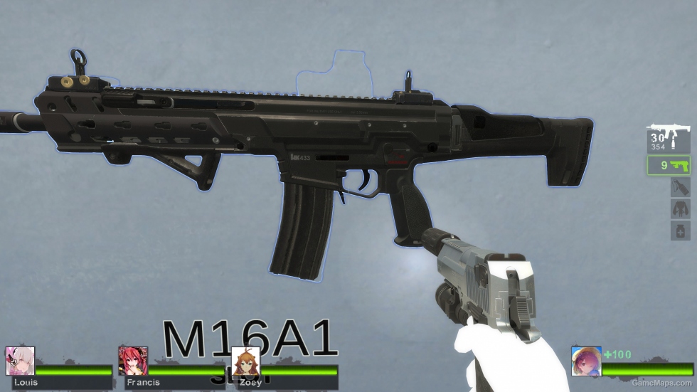 CODMW Heckler & Koch HK433 (M16A2)