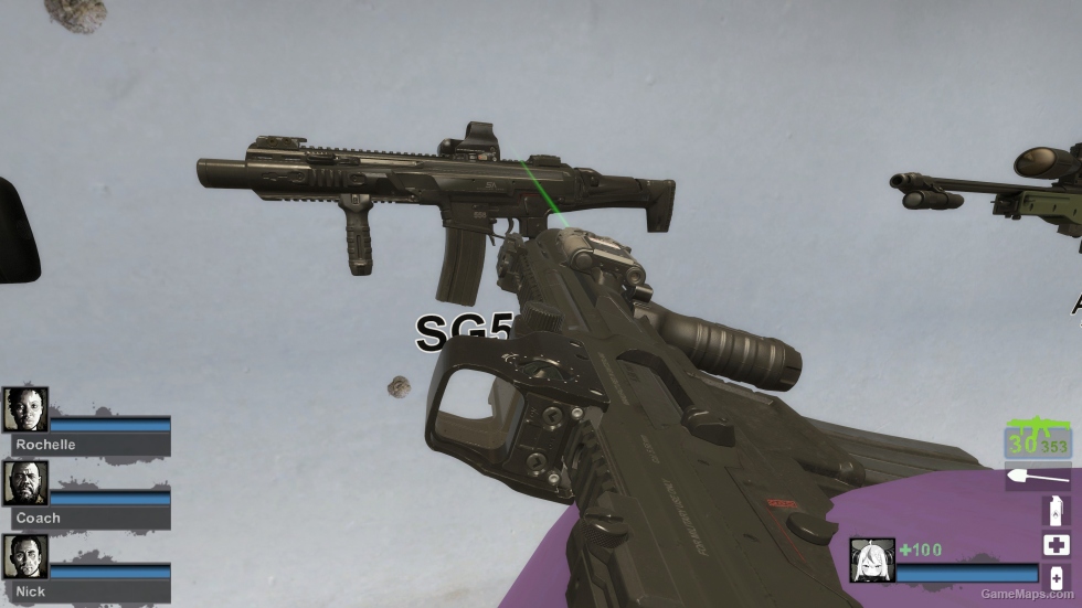 CODMW Heckler & Koch HK433 SD Black [SG552] (request)