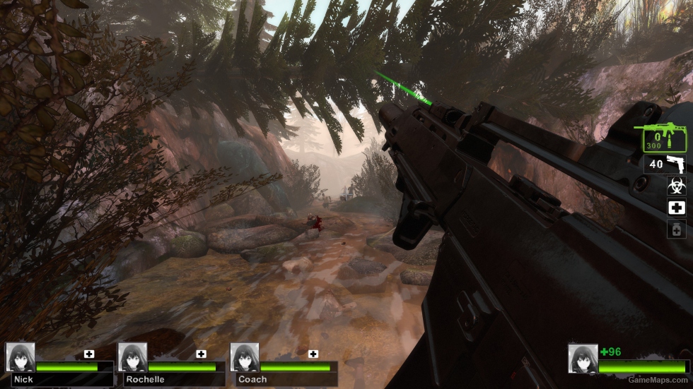 CODMW MG36 SD Black (replace Rifle M16A2) [Sound fix Ver]