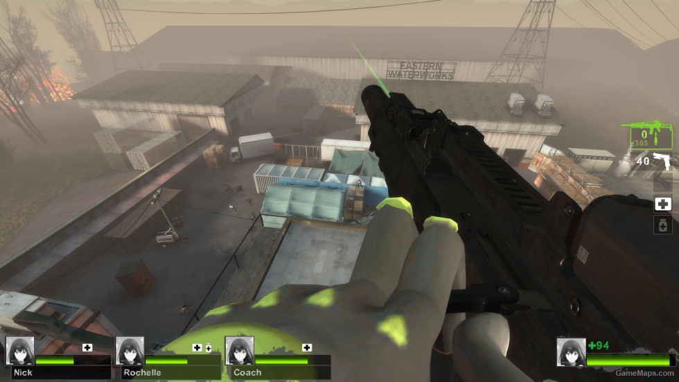 CODMW MG36 SD Black (replace Rifle M16A2) [Sound fix Ver]