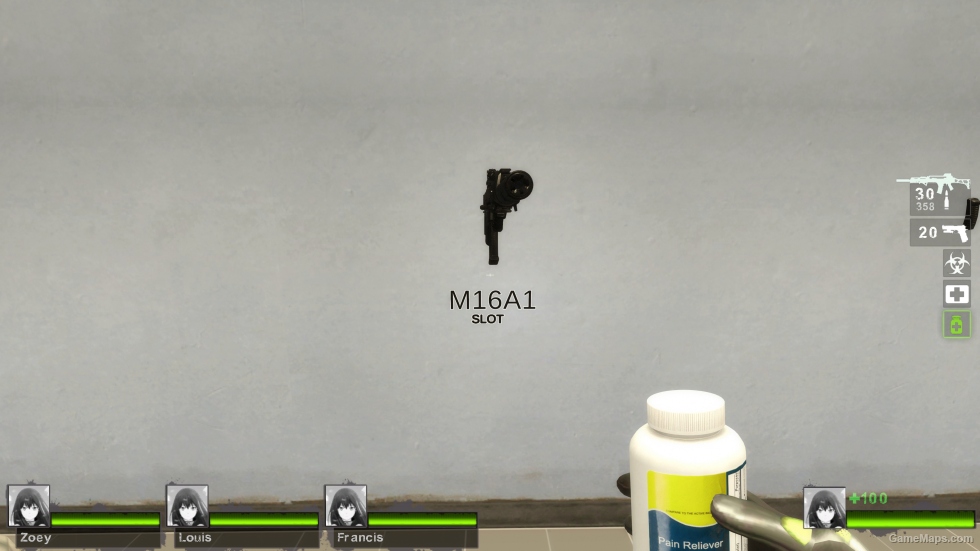 CODMW MG36 SD Black (replace Rifle M16A2) [Sound fix Ver]