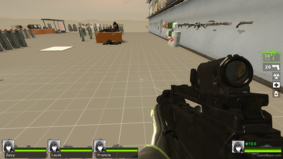 CODMW MG36 SD Black (replace Rifle M16A2) [Sound fix Ver]