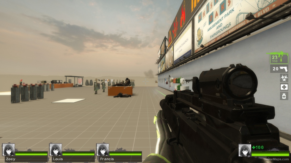 CODMW MG36 SD Black (replace Rifle M16A2) [Sound fix Ver]
