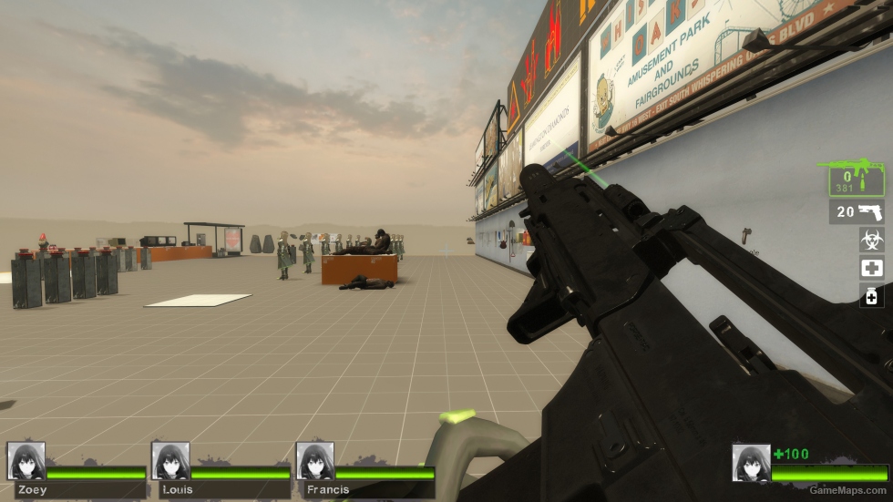CODMW MG36 SD Black (replace Rifle M16A2) [Sound fix Ver]