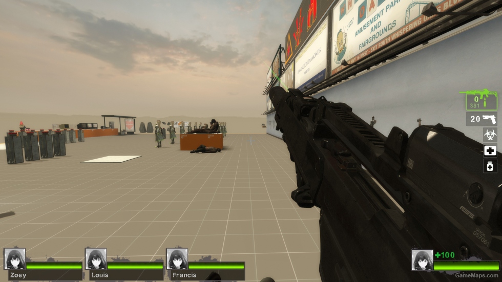 CODMW MG36 SD Black (replace Rifle M16A2) [Sound fix Ver]