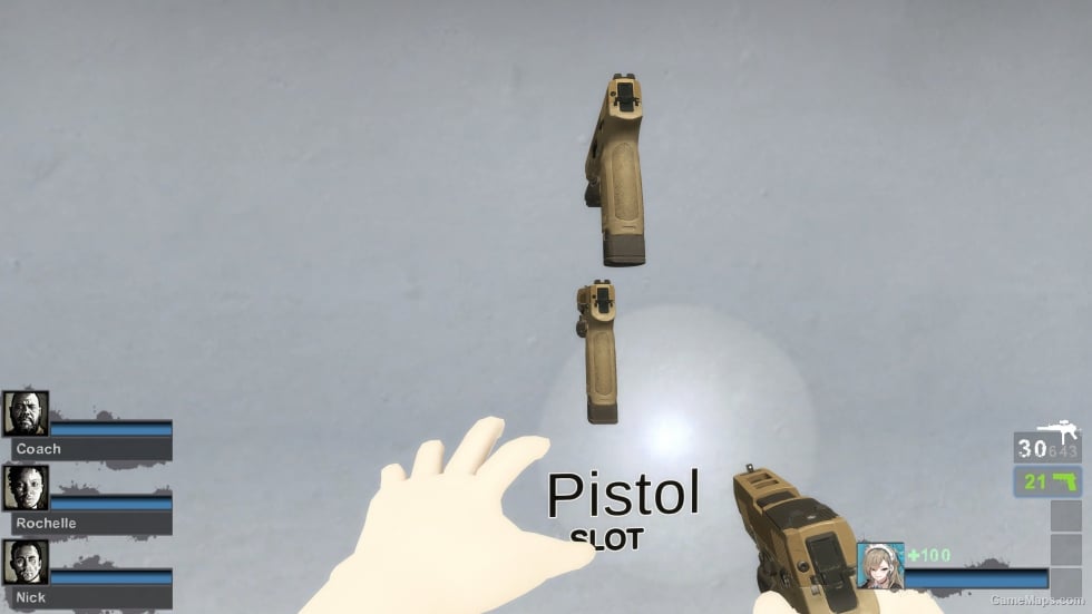 CODMW P320(Fixed) Optimized Version! v4 (dual pistols) [Sound fix Ver]