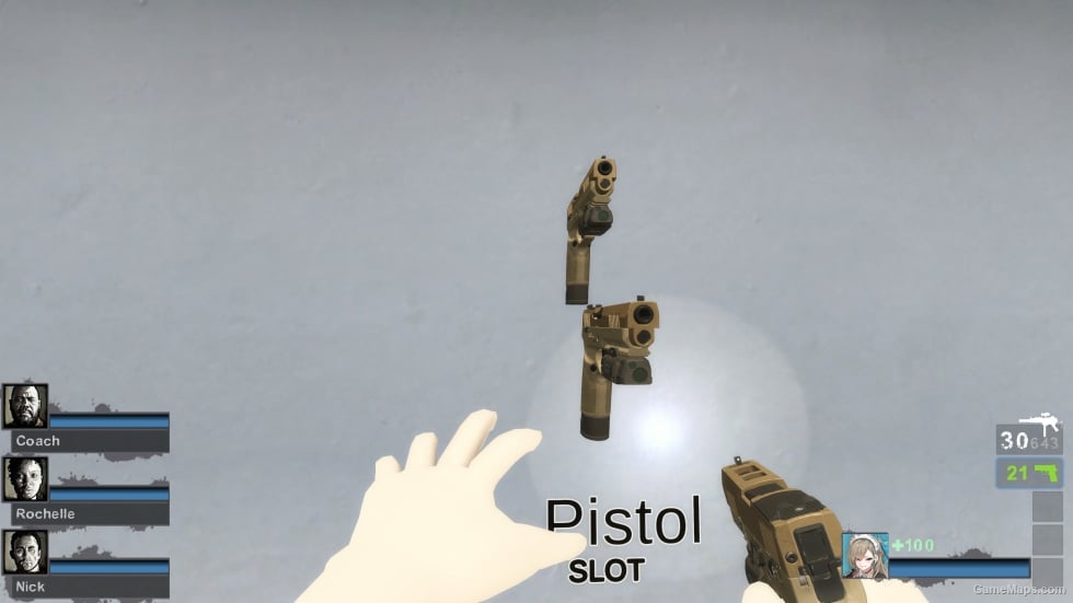 CODMW P320(Fixed) Optimized Version! v4 (dual pistols) [Sound fix Ver]
