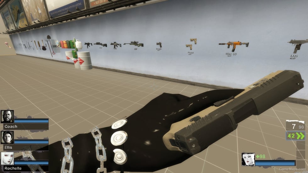 CODMW P320 two tone (Fixed) Optimized Version! v4 (dual pistols) [Sound fix Ver]