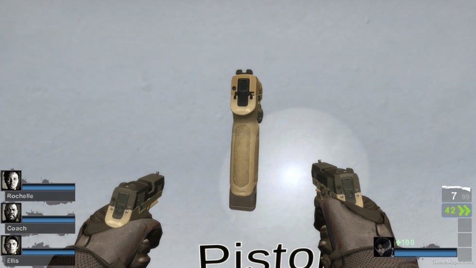 CODMW P320 two tone (Fixed) v6 (dual pistols) [Sound fix Ver]