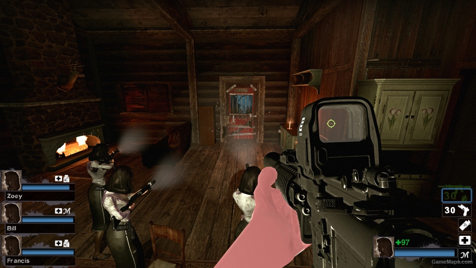 CODMW SPEC OPS V2.0 Tactical MK18 Silenced Build 02 - Solid Black (M16A2)