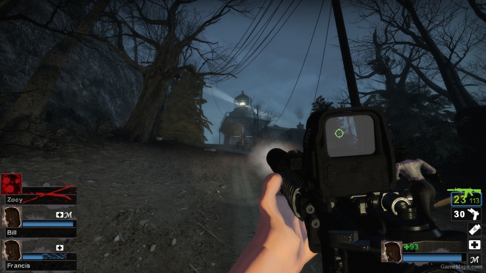 CODMW SPEC OPS V2.0 Tactical MK18 Silenced Build 02 - Solid Black (M16A2)