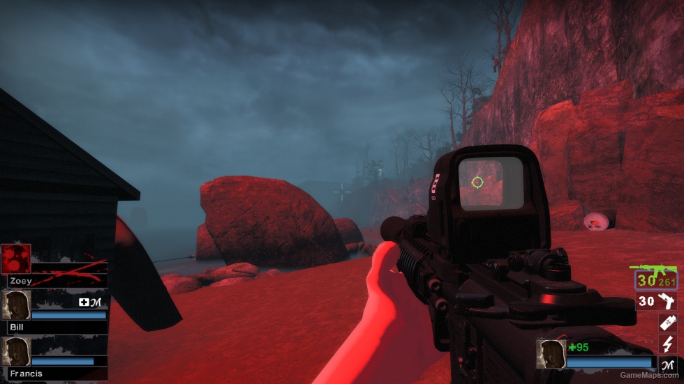 CODMW SPEC OPS V2.0 Tactical MK18 Silenced Build 02 - Solid Black (M16A2)