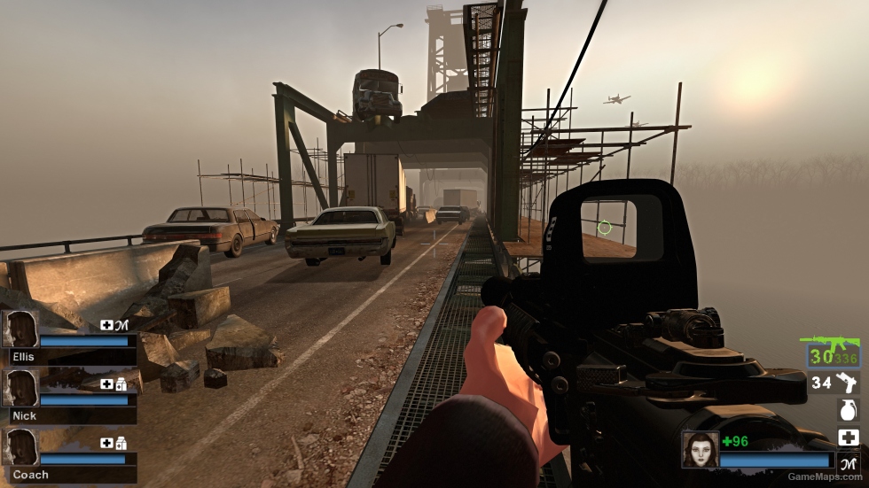 CODMW SPEC OPS V2.0 Tactical MK18 Silenced Build 02 - Solid Black (M16A2)