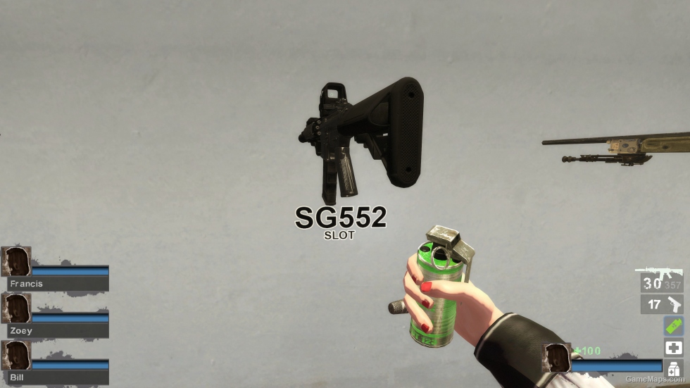 CODMW SPEC OPS V2.0 Tactical MK18 Silenced Build 02 - Solid Black (sg552) [request]