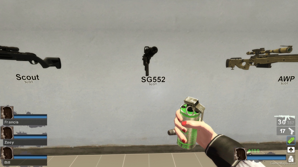 CODMW SPEC OPS V2.0 Tactical MK18 Silenced Build 02 - Solid Black (sg552) [request]