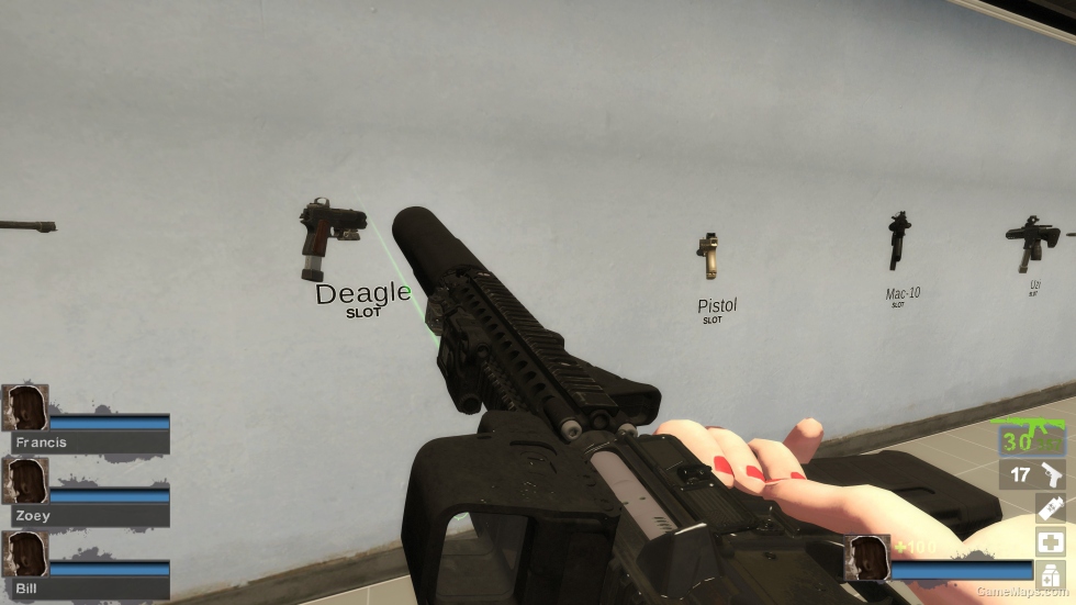 CODMW SPEC OPS V2.0 Tactical MK18 Silenced Build 02 - Solid Black (sg552) [request]