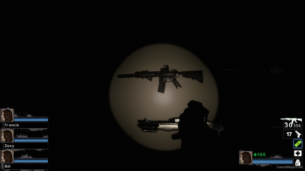 CODMW SPEC OPS V2.0 Tactical MK18 Silenced Build 02 - Solid Black (sg552) [request]