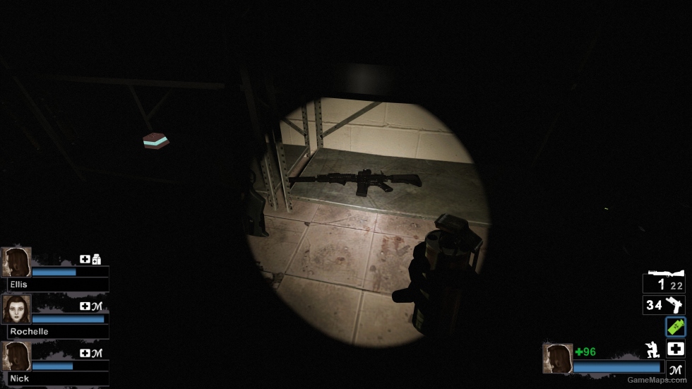CODMW SPEC OPS V2.0 Tactical MK18 Silenced Build 02 - Solid Black (sg552) [request]