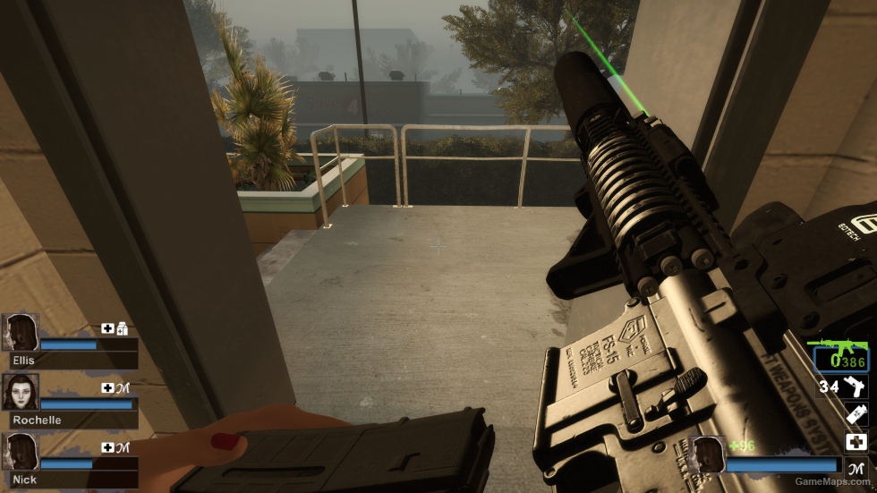 CODMW SPEC OPS V2.0 Tactical MK18 Silenced Build 02 - Solid Black (sg552) [request]