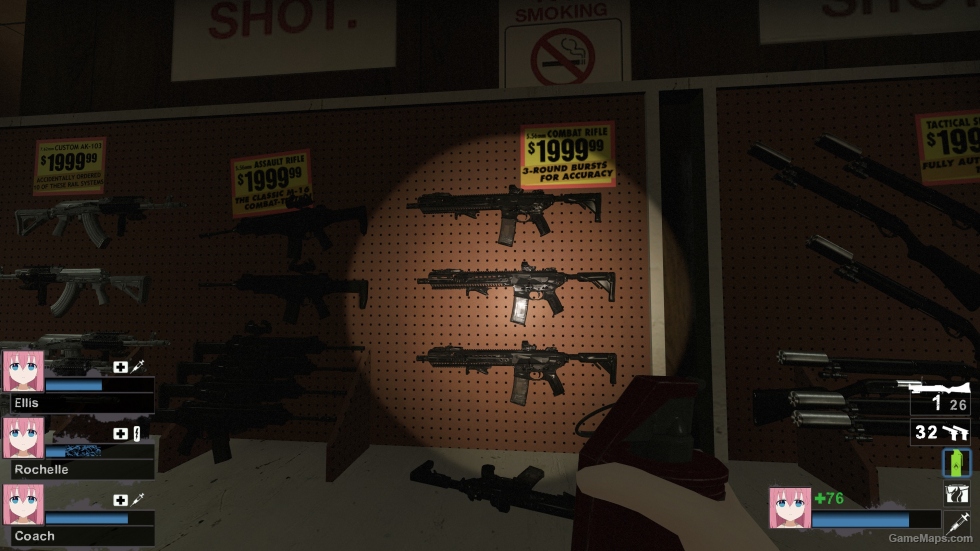 CODMW Tactical Black SIG MCX (Desert Rifle) {request} (Mod) for Left 4 ...