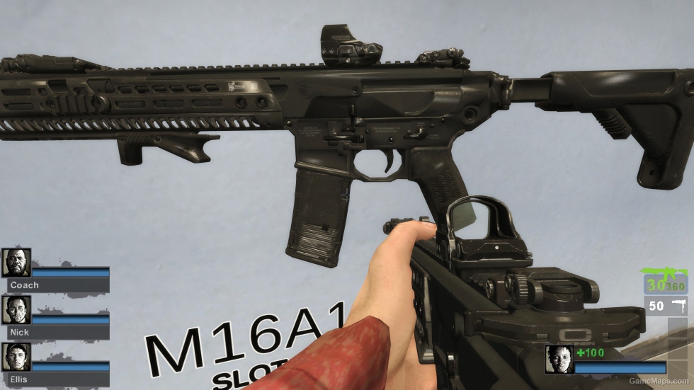 CODMW Tactical Black SIG MCX (M16A2) {request}