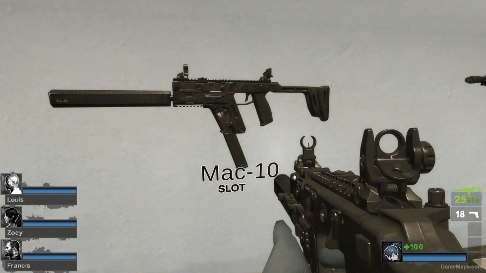 CODMW Vector SD Black v3 (Suppressed SMG)
