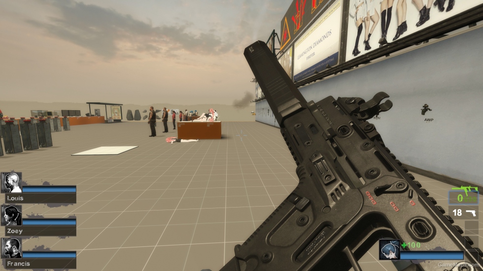 CODMW Vector SD Black v3 (Suppressed SMG)