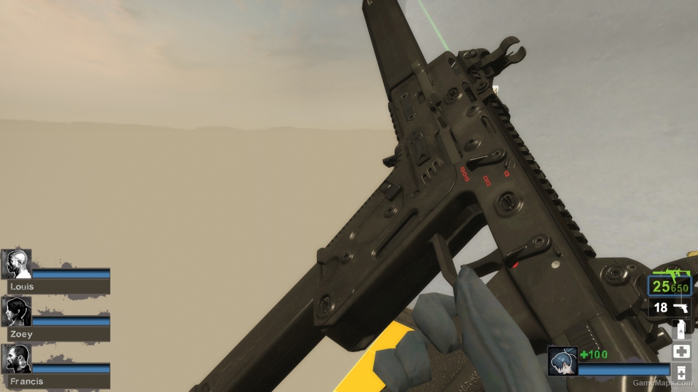 CODMW Vector SD Black v3 (Suppressed SMG)