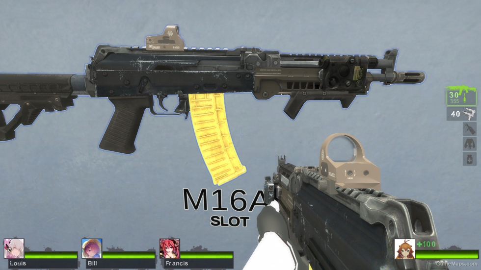 CODOL AK117 Sig Sauer Romeo3 Reflex sight & ANPEQ-15 (M16A2)