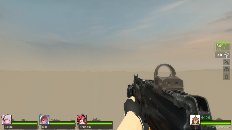 CODOL AK117 Sig Sauer Romeo3 Reflex sight & ANPEQ-15 (M16A2)