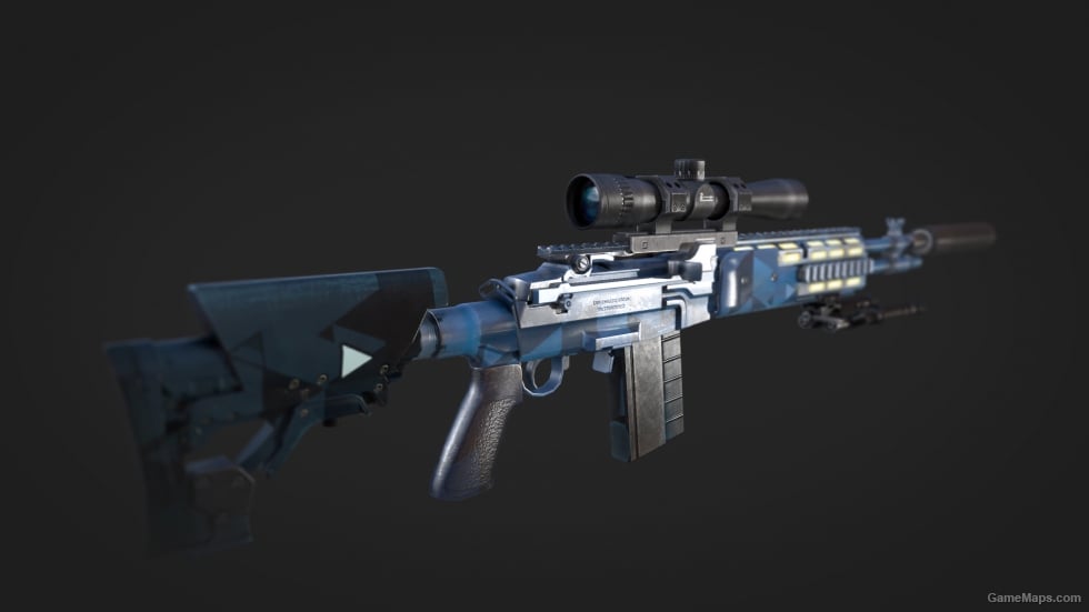 CODOL MK14EBR Sky BLUE(Hunting Rifle)