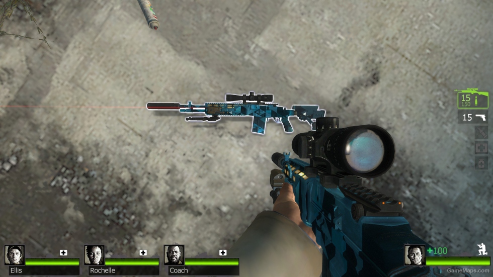 CODOL MK14EBR Sky BLUE(Hunting Rifle)